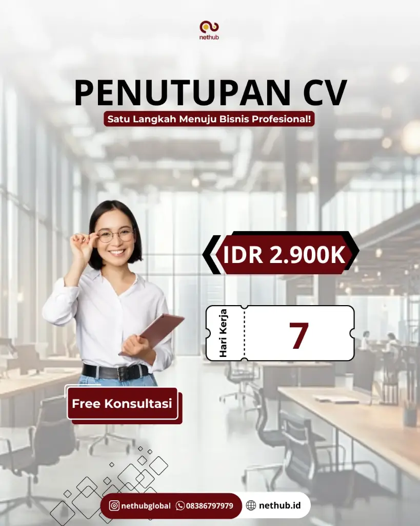 Penutupan CV